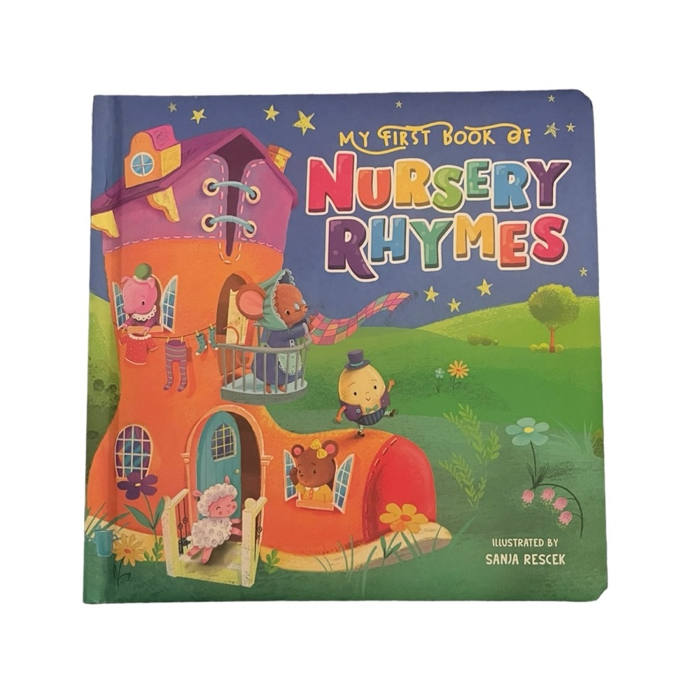 Board Book My First Book of Nursery Rhymes Toddler Baby Book